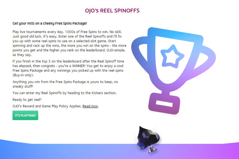 BonusHunt vous présente l'expérience PlayOjo, playojo canada reviews